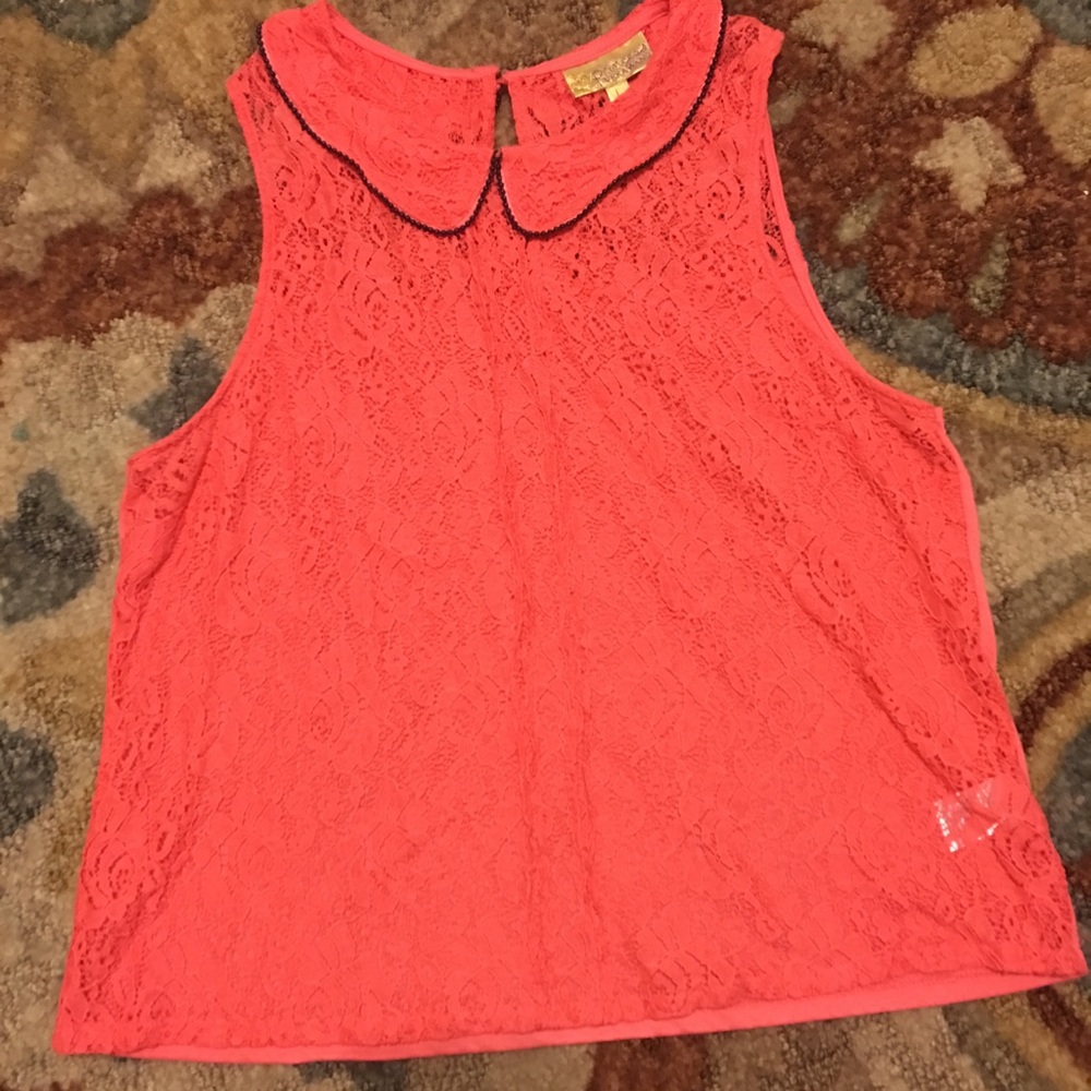 Coral colored tank